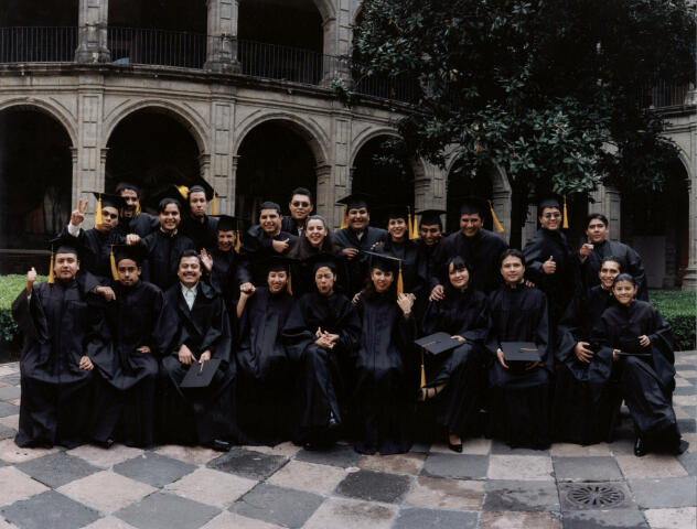 Foto de relajo de graduacion.